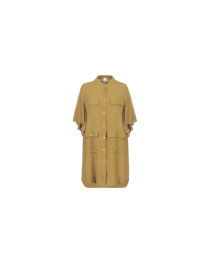 Annie P. KLEIDER - Mini-Kleiderauf YOOX.COM Militärgrün