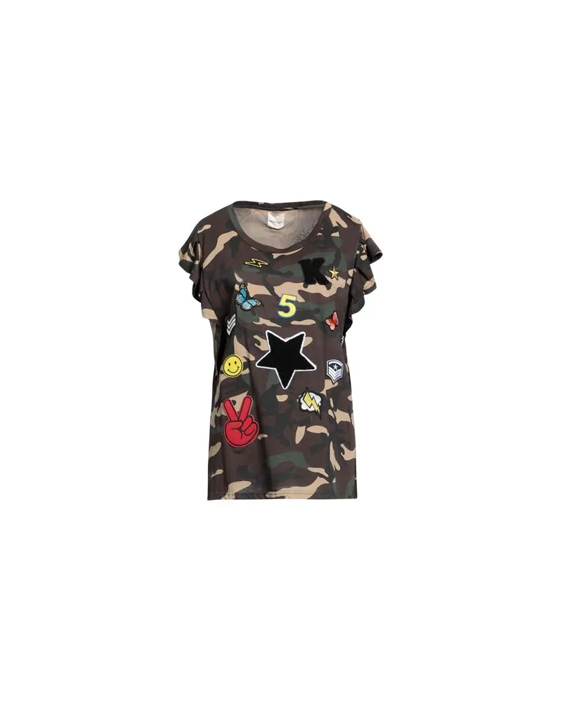 KENGSTAR TOPS - T-shirtsauf YOOX.COM Militärgrün