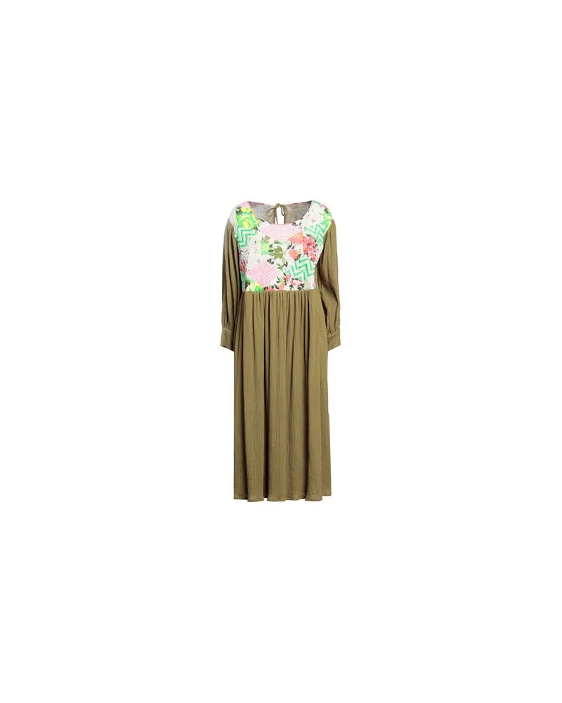 Manoush KLEIDER - Midi-Kleiderauf YOOX.COM Khaki