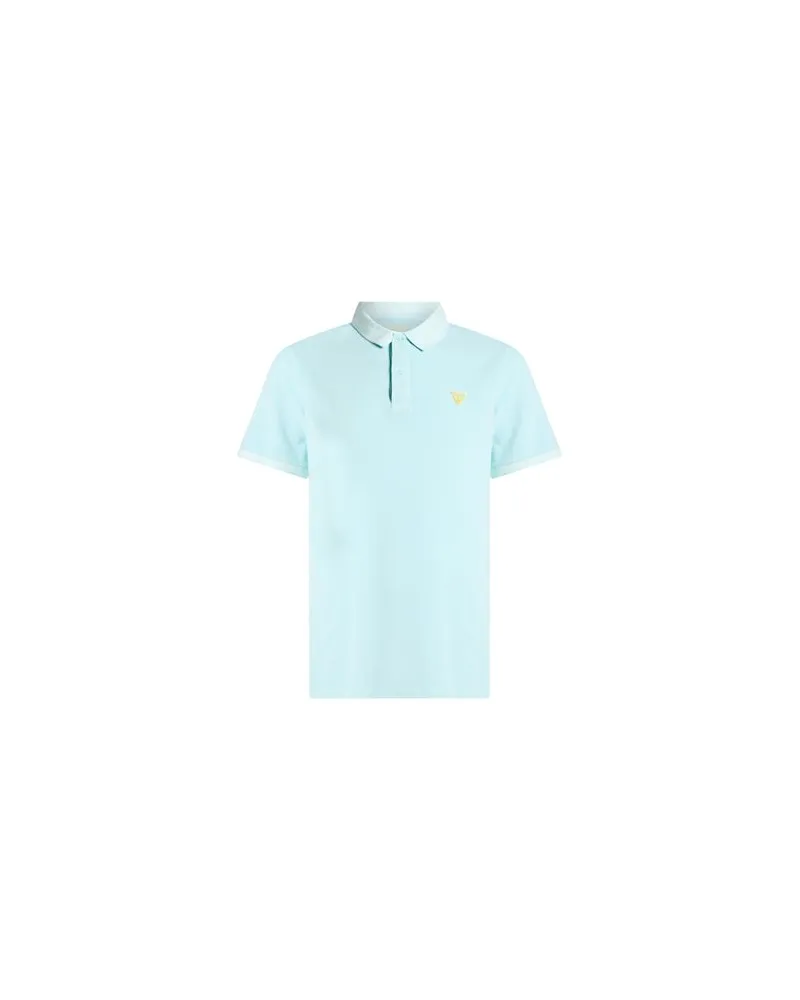 Guess TOPS - Poloshirtsauf YOOX.COM Tūrkis