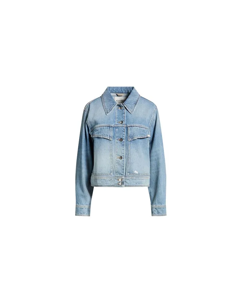 Closed JACKEN & MÄNTEL - Jeansjacken/Mäntelauf YOOX.COM Blau