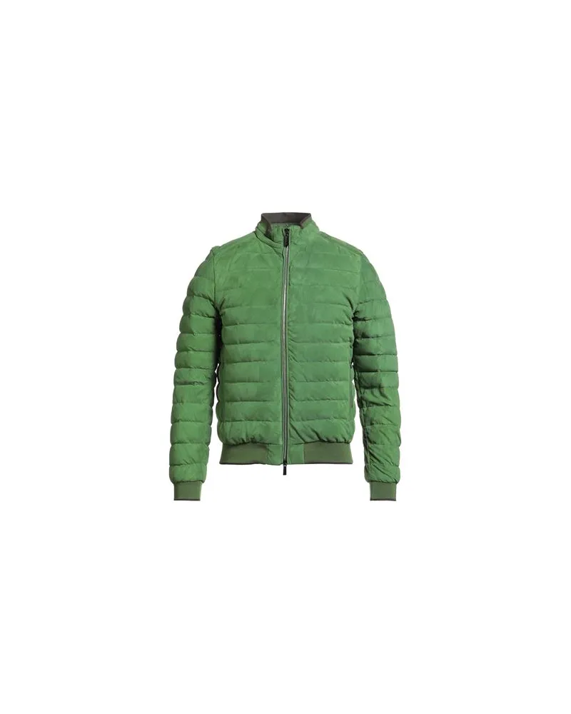 MOORER JACKEN & MÄNTEL - Pufferjacken & Daunenjackenauf YOOX.COM Grün