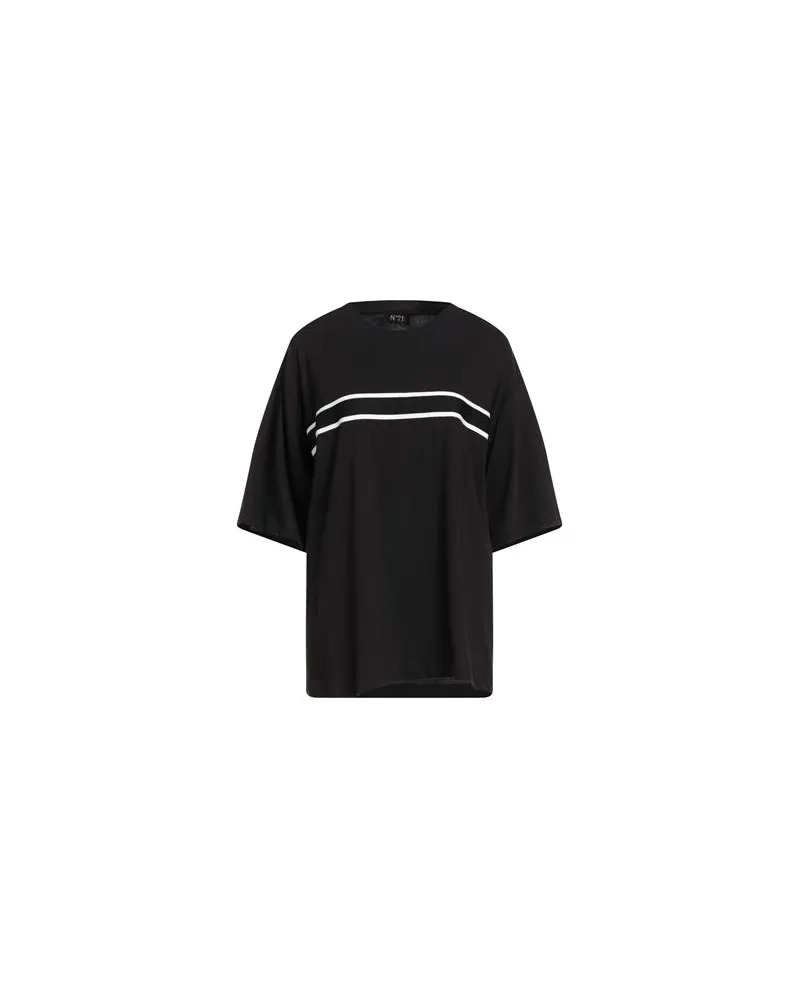N° 21 TOPS - T-shirtsauf YOOX.COM Schwarz