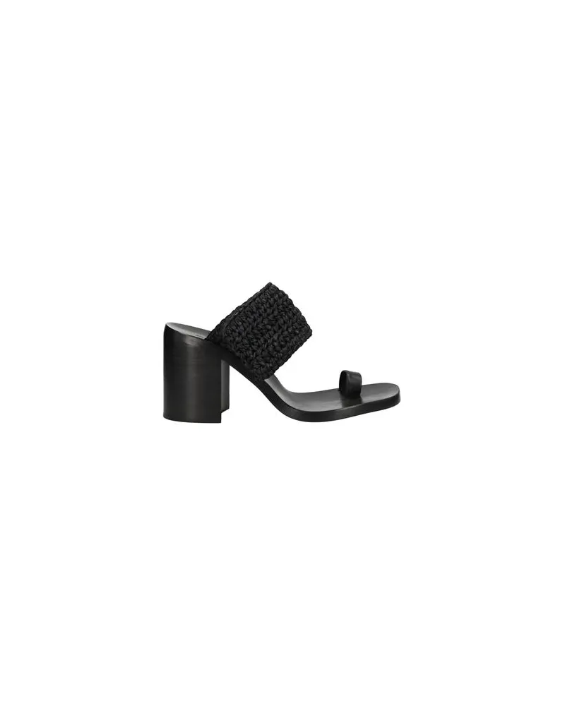 Jil Sander SCHUHE - Zehentrennerauf YOOX.COM Schwarz
