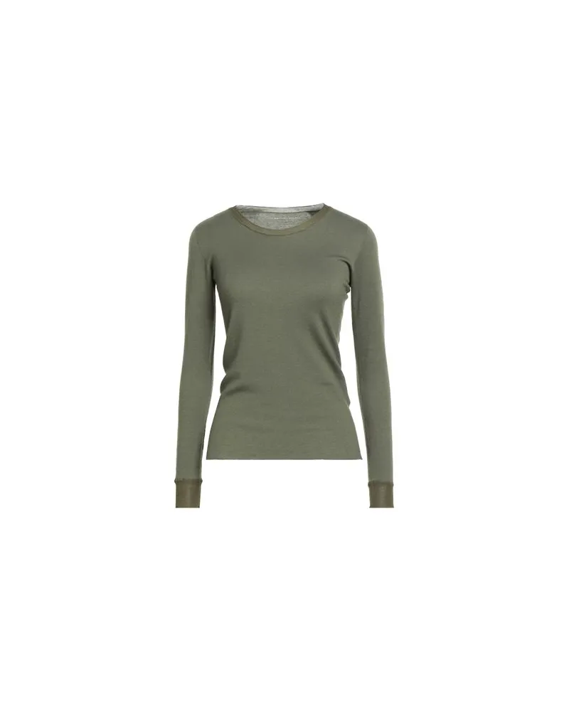 Majestic STRICKWAREN - Pulloverauf YOOX.COM Militärgrün
