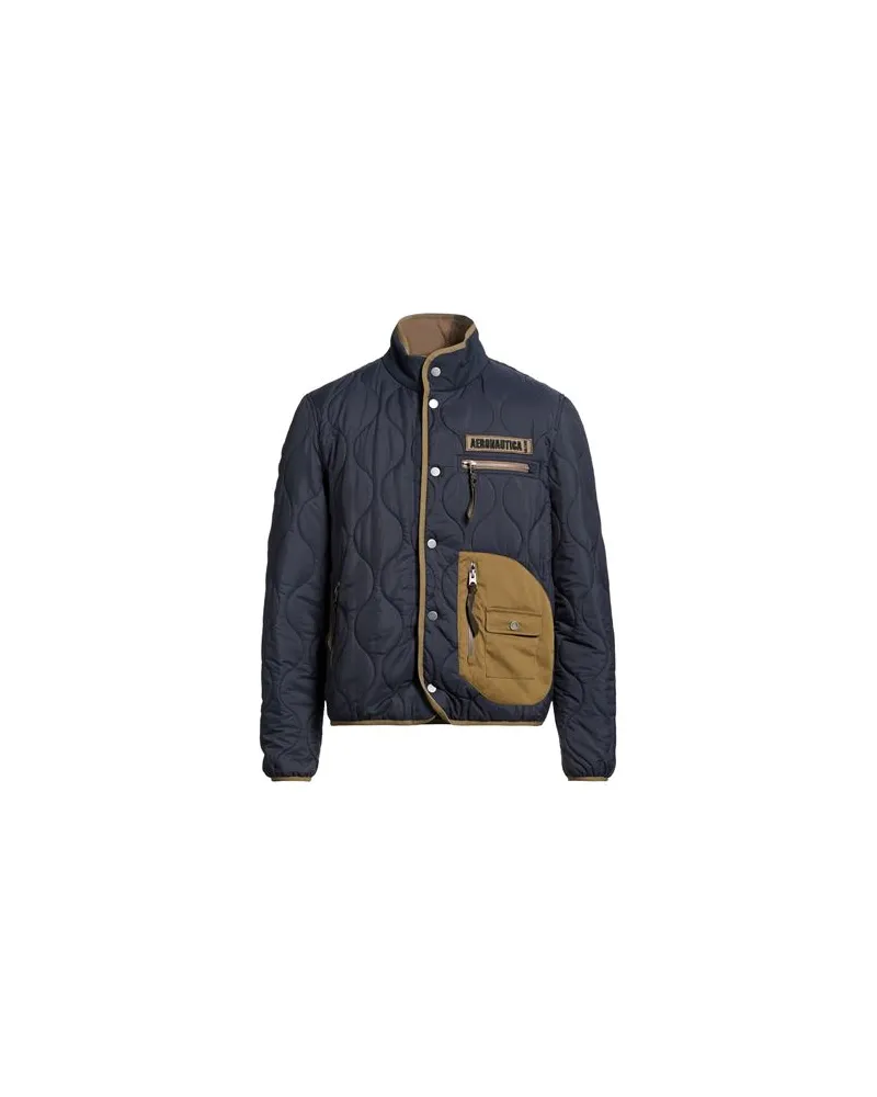 Aeronautica Militare JACKEN & MÄNTEL - Pufferjacken & Daunenjackenauf YOOX.COM Nachtblau