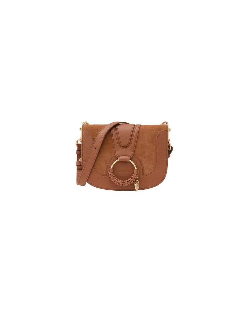 See by Chloé HANA SMALL CROSSBODY BAG  - TASCHEN - Umhängetascheauf YOOX.COM Lederfarben