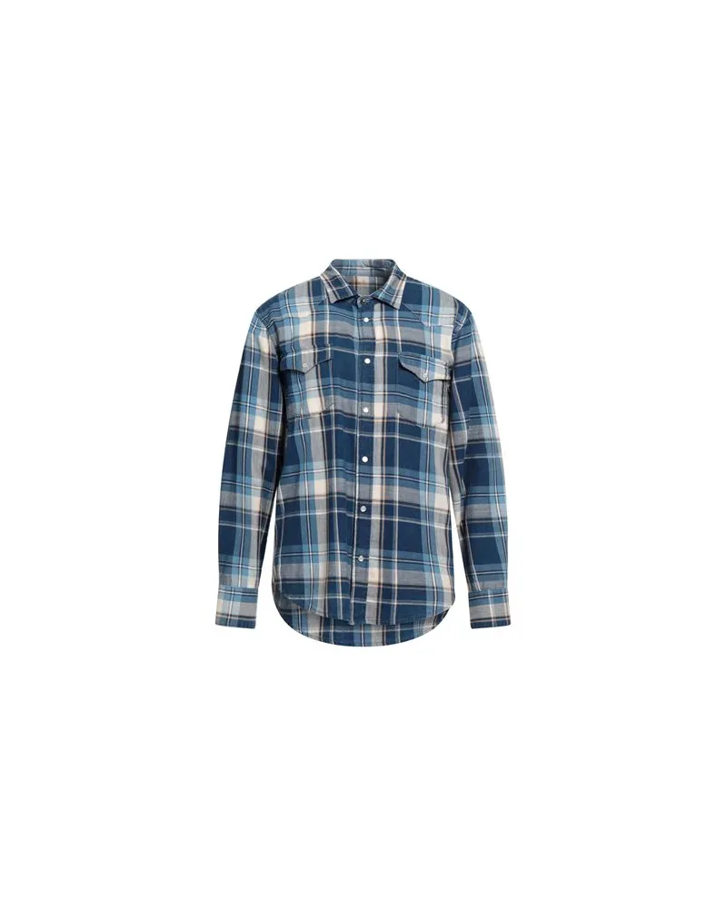 nine:inthe:morning TOPS - Hemdenauf YOOX.COM Blau