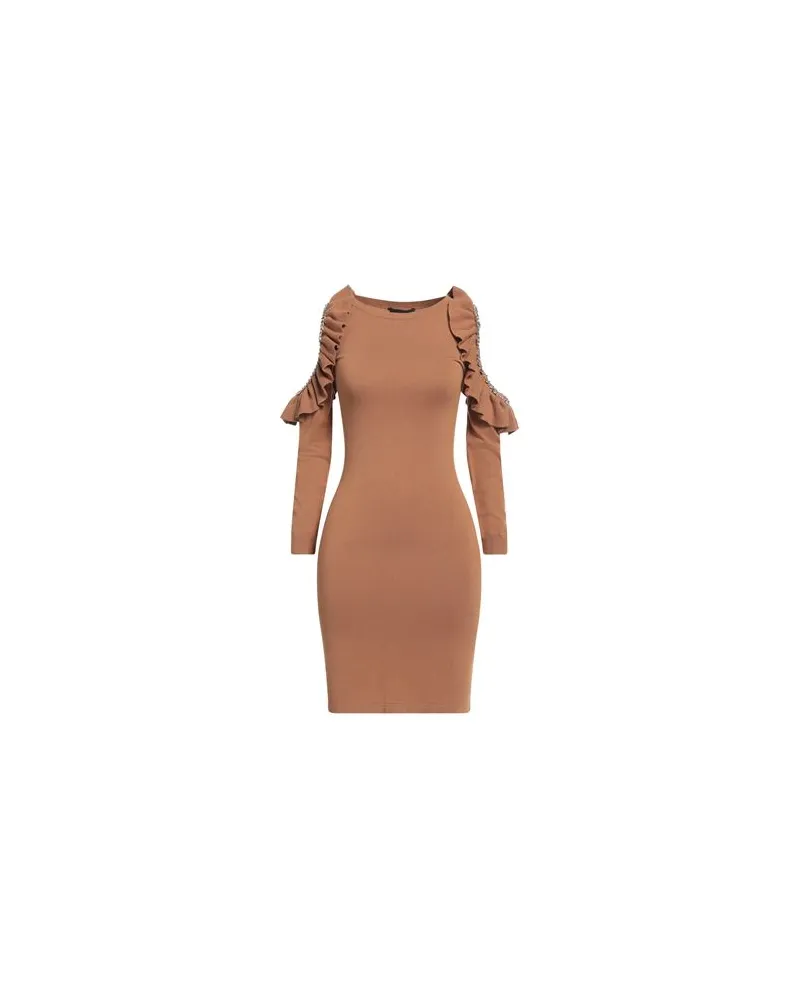 CRISTINAEFFE KLEIDER - Mini-Kleiderauf YOOX.COM Kamel