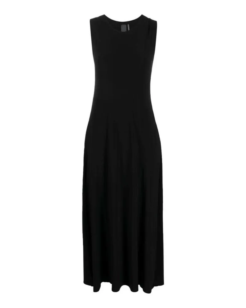 Norma Kamali Maxi-Kleid Schwarz