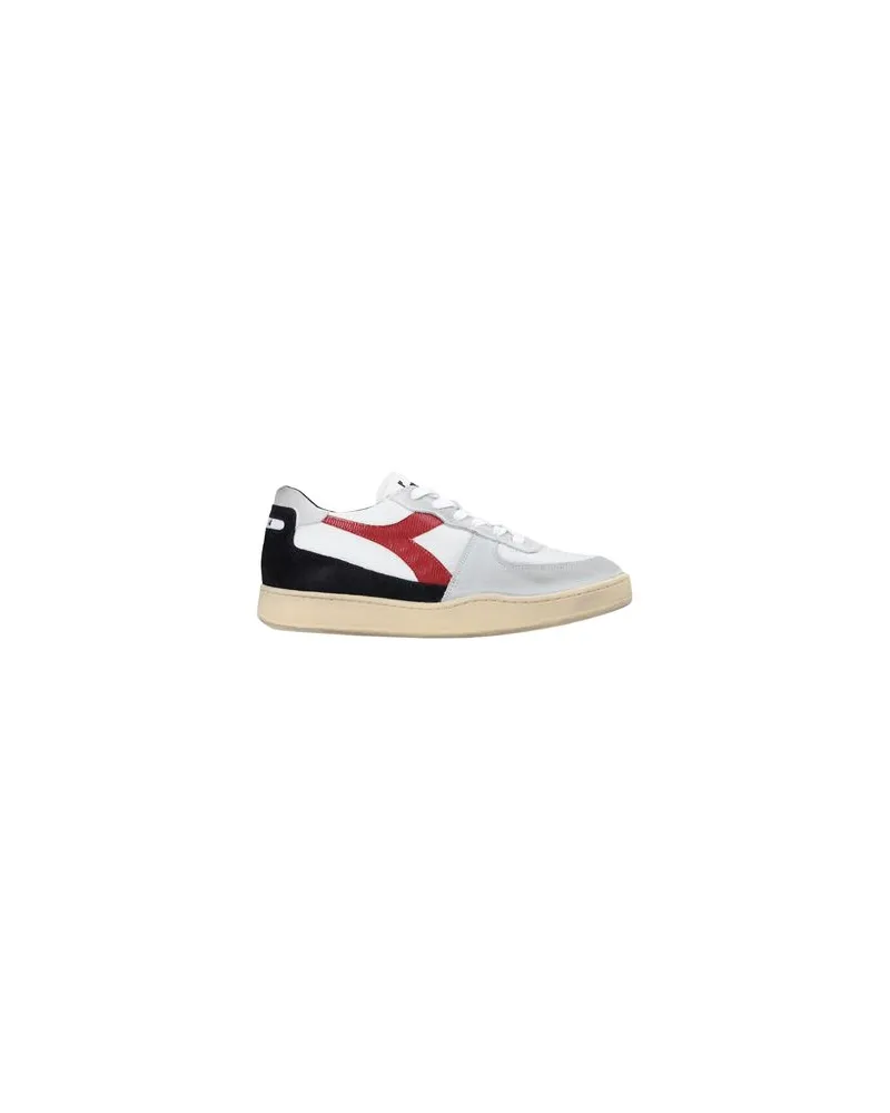 Diadora MI BASKET LOW RIPSTOP   - SCHUHE - Sneakersauf YOOX.COM Weiß