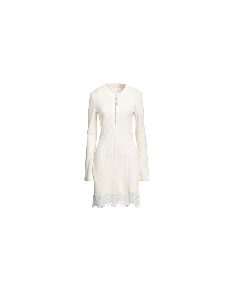 Chloé KLEIDER - Midi-Kleiderauf YOOX.COM Elfenbein