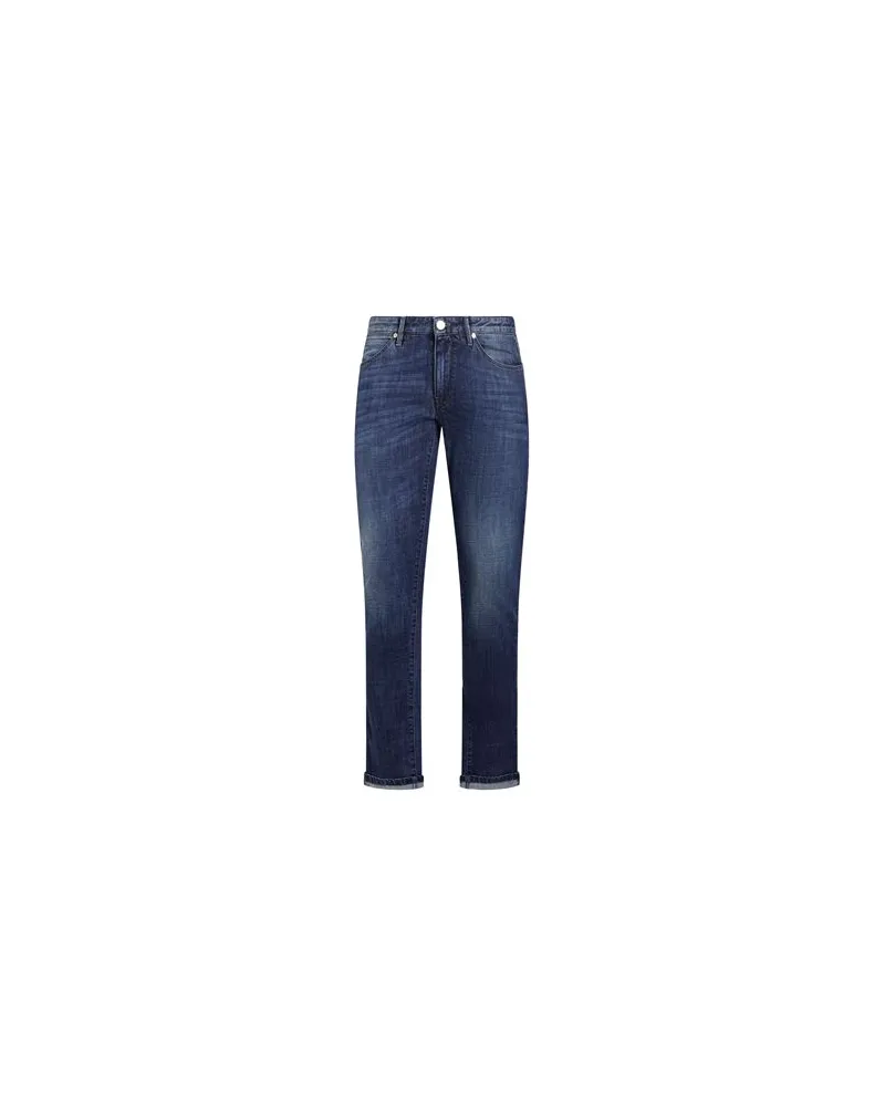 PT TORINO HOSEN & RÖCKE - Jeanshosenauf YOOX.COM Blau