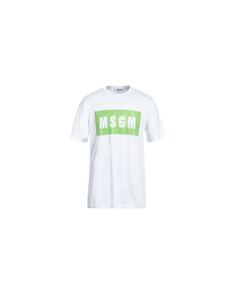 MSGM TOPS - T-shirtsauf YOOX.COM Weiß