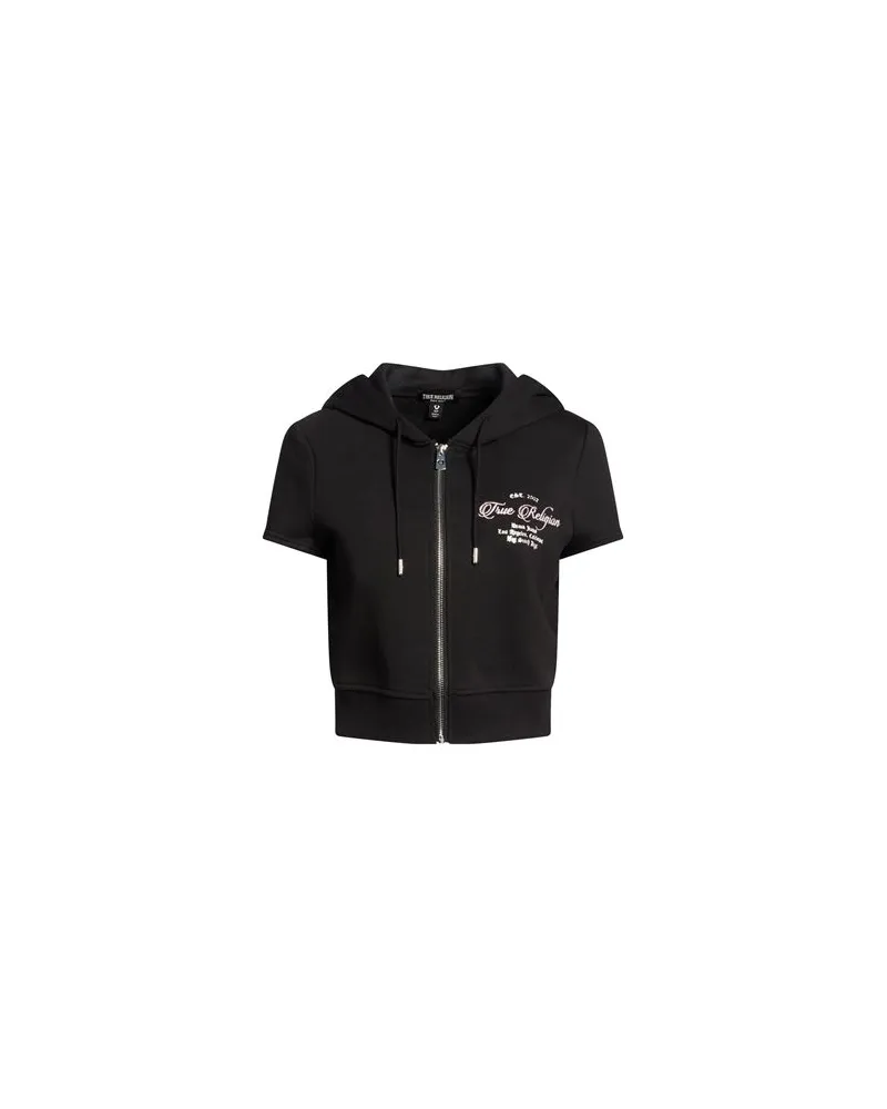 True Religion TOPS - Sweatshirtsauf YOOX.COM Schwarz