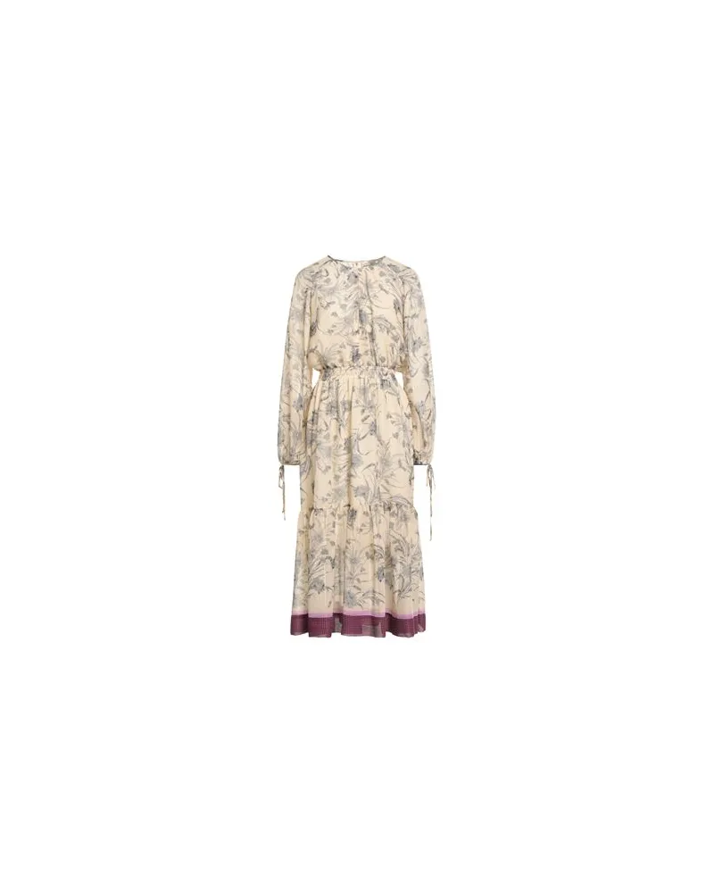 Semicouture KLEIDER - Midi-Kleiderauf YOOX.COM Beige