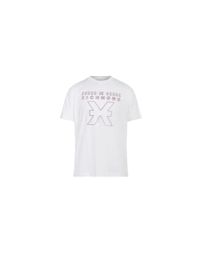 Richmond TOPS - T-shirtsauf YOOX.COM Weiß