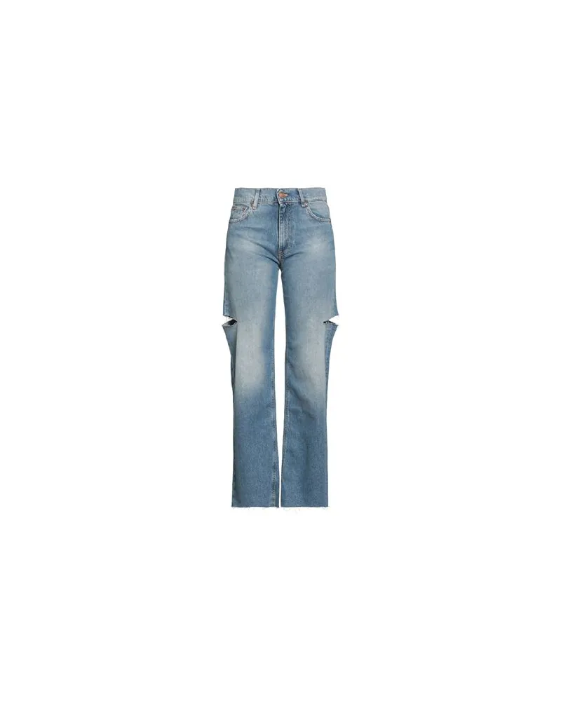 VICOLO DENIM COUTURE - HOSEN & RÖCKE - Jeanshosenauf YOOX.COM Blau