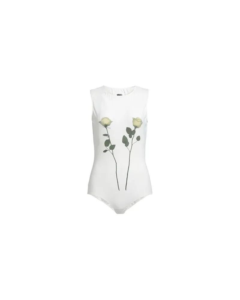 Maison Margiela TOPS - Bodysuitsauf YOOX.COM Elfenbein