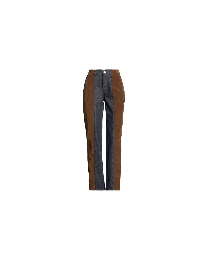 Moschino HOSEN & RÖCKE - Hosenauf YOOX.COM Blau