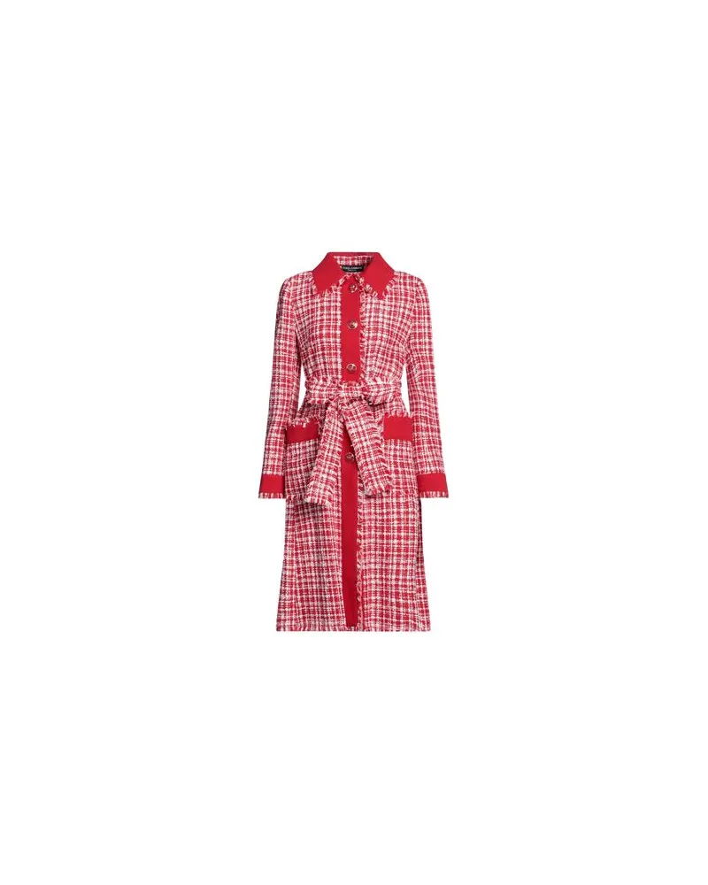 Dolce & Gabbana JACKEN & MÄNTEL - Mäntelauf YOOX.COM Rot