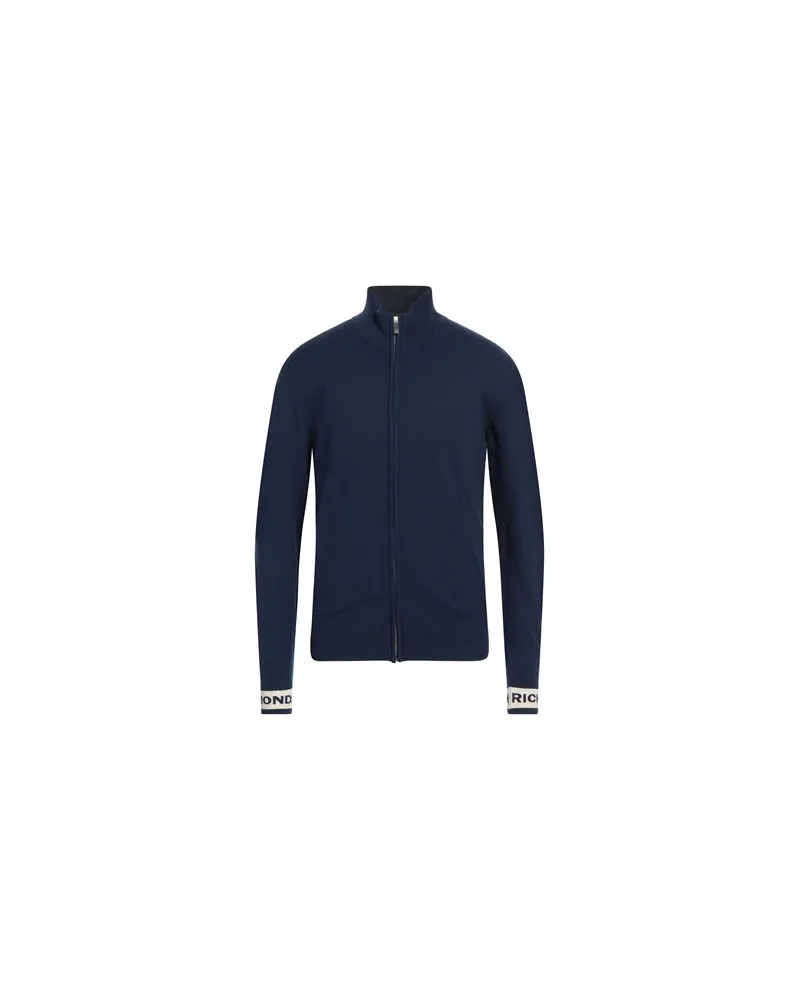 Richmond STRICKWAREN - Strickjackenauf YOOX.COM Marineblau