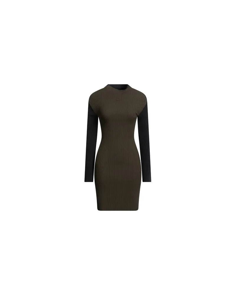 Courrèges KLEIDER - Mini-Kleiderauf YOOX.COM Militärgrün