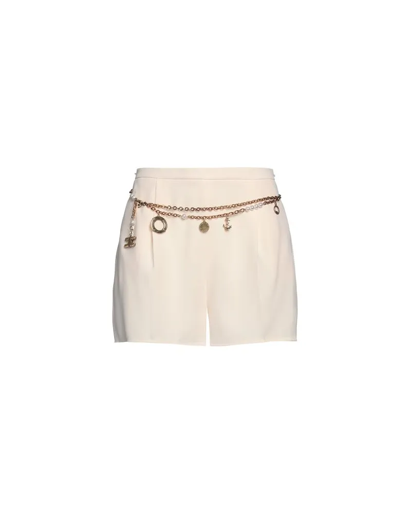 Elisabetta Franchi HOSEN & RÖCKE - Shorts & Bermudashortsauf YOOX.COM Cremeweiß