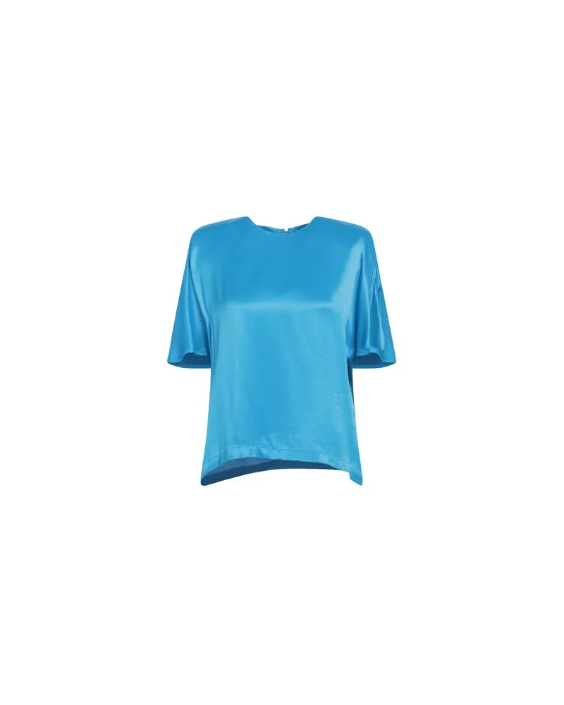 ROTATE Birger Christensen TOPS - Topsauf YOOX.COM Azurblau