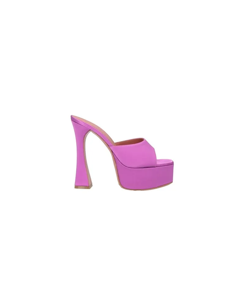 Amina Muaddi SCHUHE - Sandalenauf YOOX.COM Malve