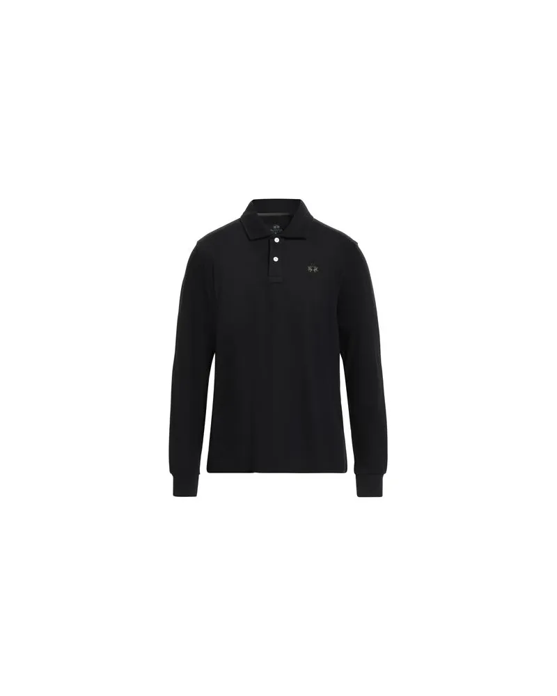 La Martina TOPS - Poloshirtsauf YOOX.COM Schwarz