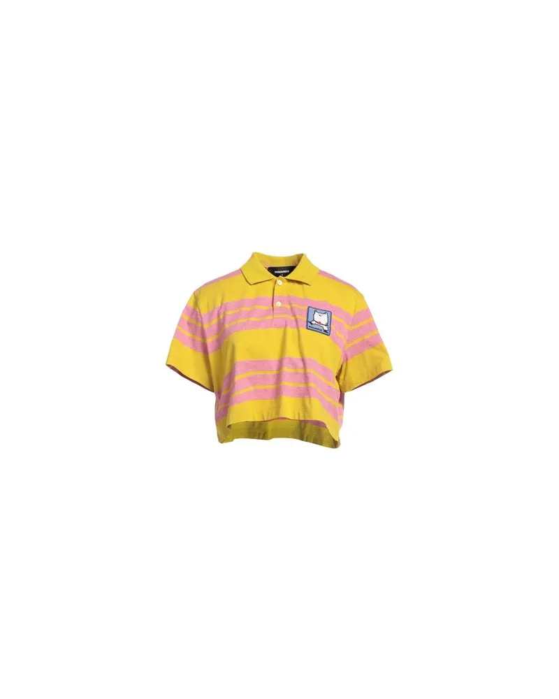 Dsquared2 TOPS - Poloshirtsauf YOOX.COM Rosa