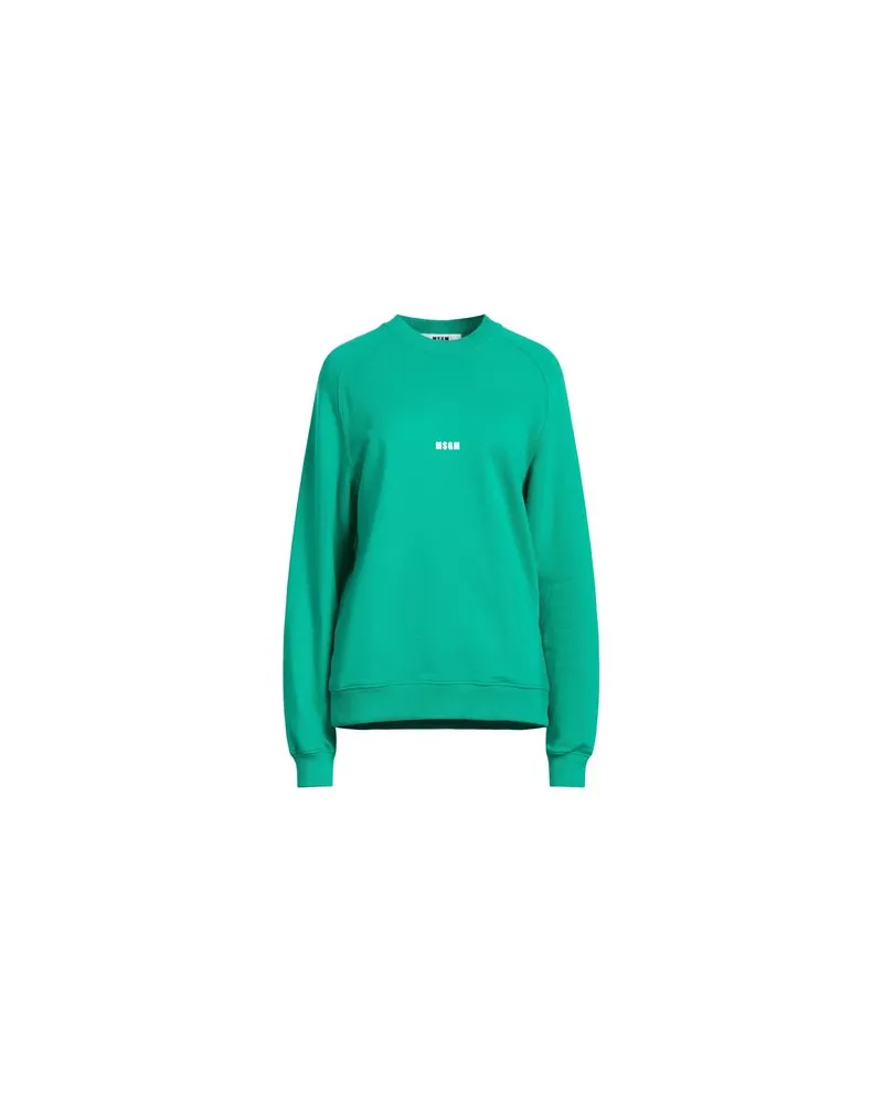 MSGM TOPS - Sweatshirtsauf YOOX.COM Grün