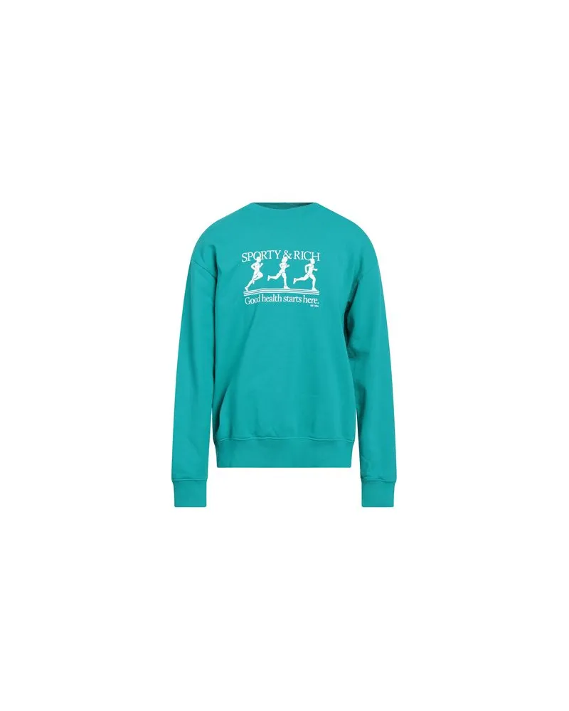 SPORTY & RICH TOPS - Sweatshirtsauf YOOX.COM Tūrkis
