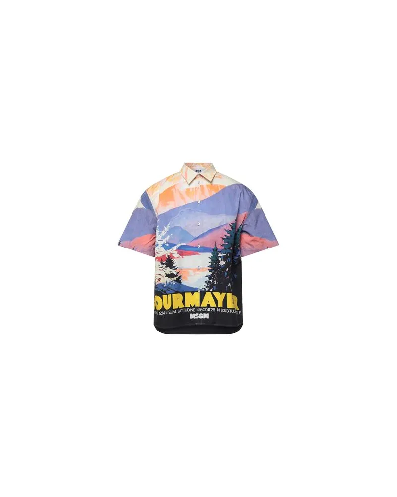 MSGM TOPS - Hemdenauf YOOX.COM Orange