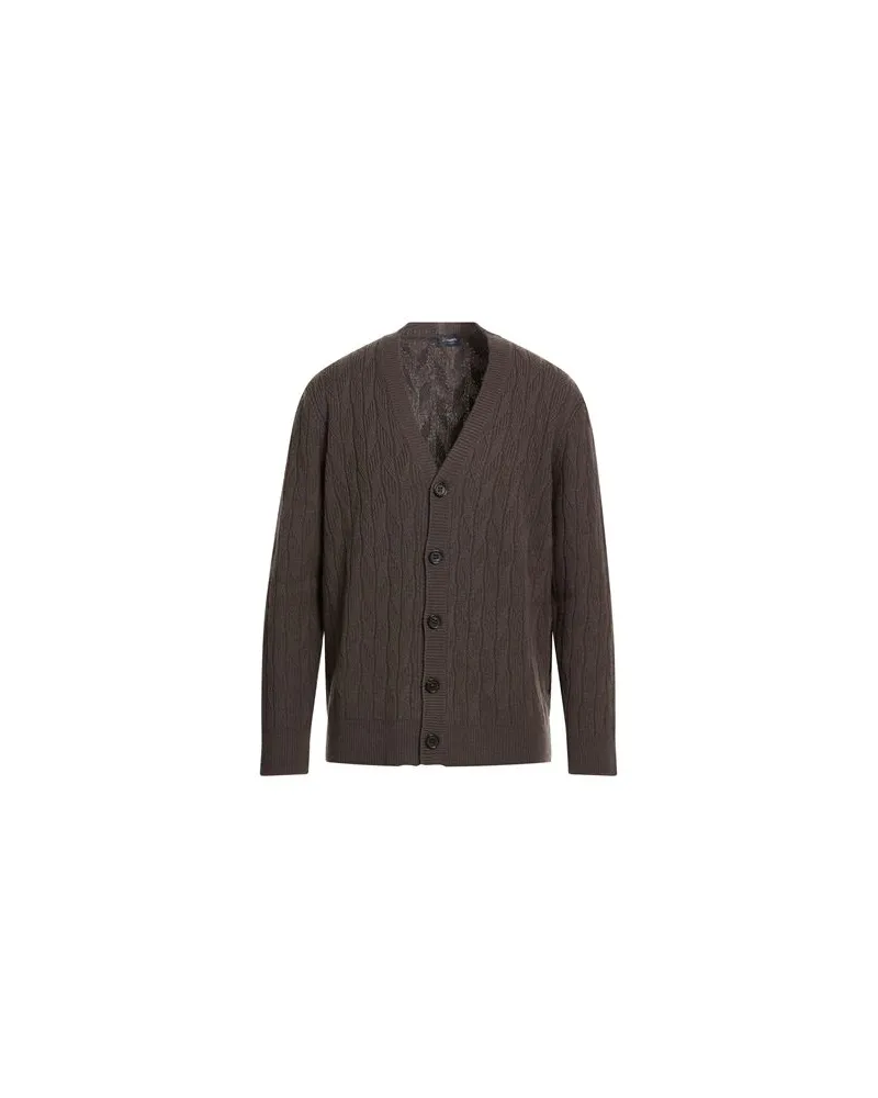 Drumohr  STRICKWAREN - Strickjackenauf YOOX.COM Braungrau