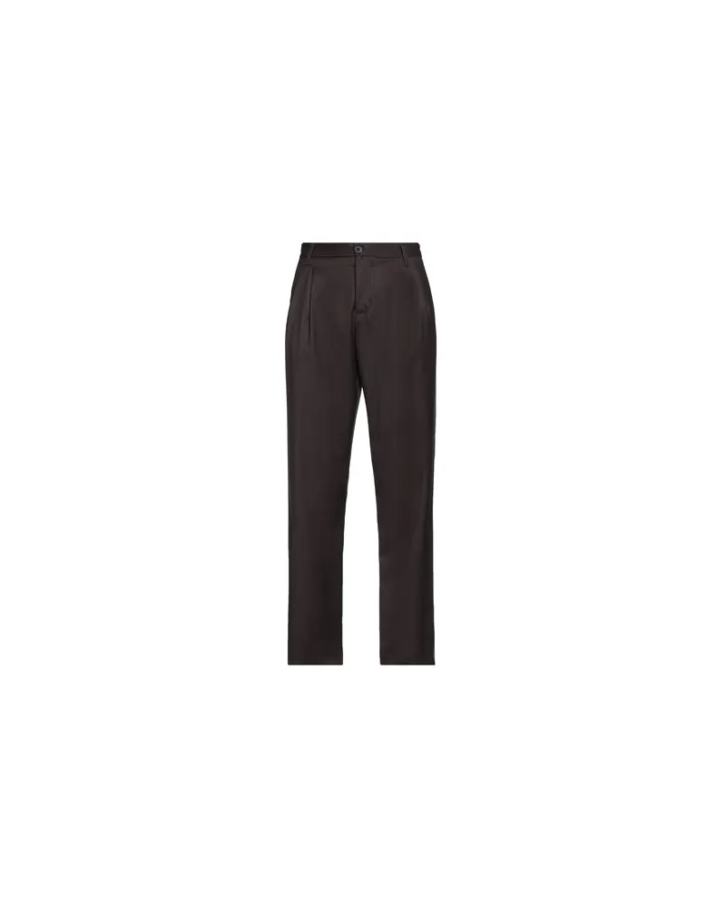 IMPERIAL HOSEN & RÖCKE - Hosenauf YOOX.COM Dunkelbraun