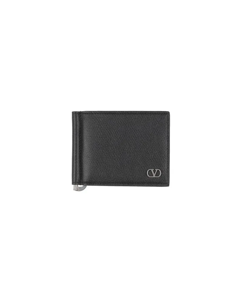 Valentino Garavani Kleinlederwaren - Brieftaschenauf YOOX.COM Schwarz