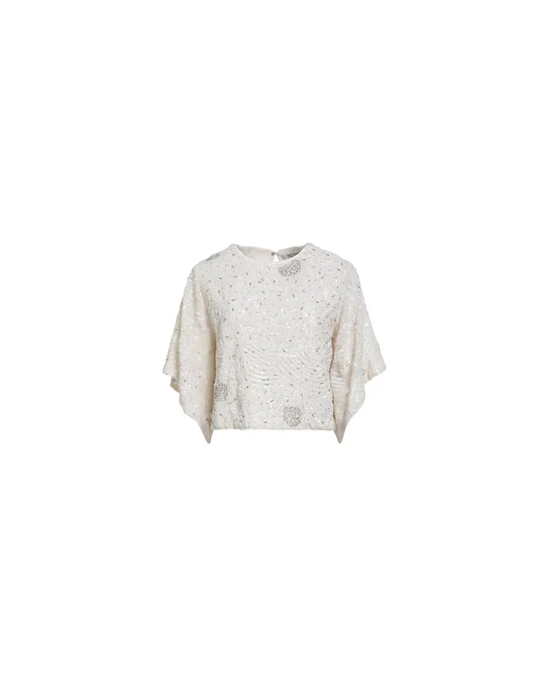 AllSaints TOPS - Topsauf YOOX.COM Cremeweiß