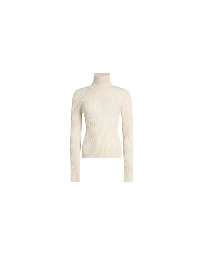 Roberto Collina STRICKWAREN - Rollkragenpulloverauf YOOX.COM Cremeweiß