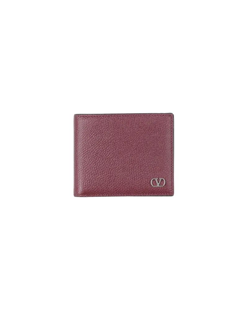Valentino Garavani Kleinlederwaren - Brieftaschenauf YOOX.COM Bordeaux