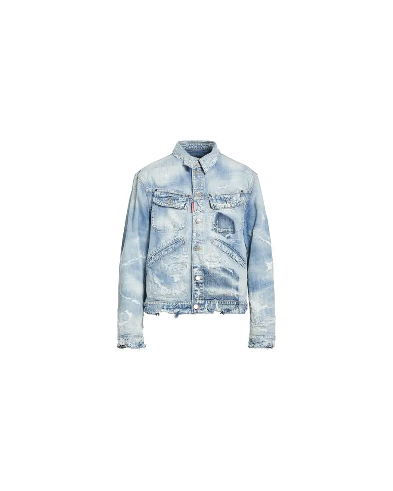 Dsquared2 JACKEN & MÄNTEL - Jeansjacken/Mäntelauf YOOX.COM Blau