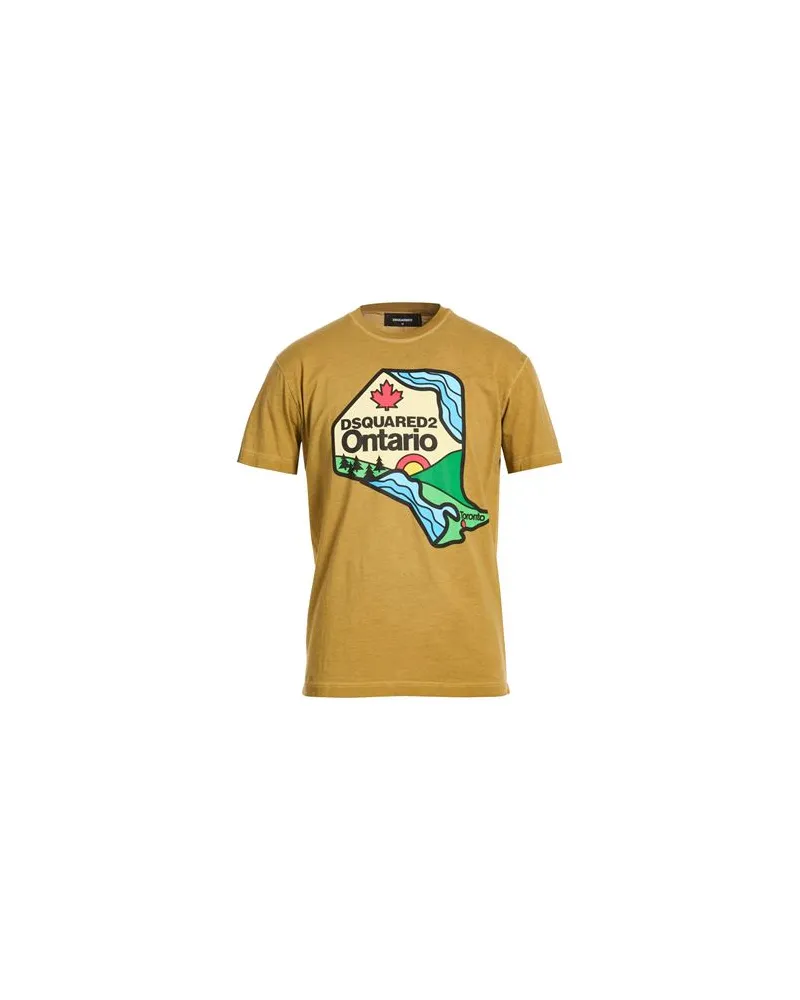 Dsquared2 TOPS - T-shirtsauf YOOX.COM Sand