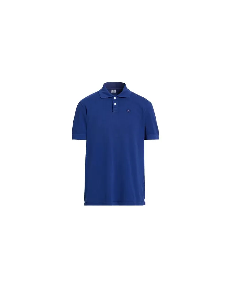 Luigi Borrelli TOPS - Poloshirtsauf YOOX.COM Blau