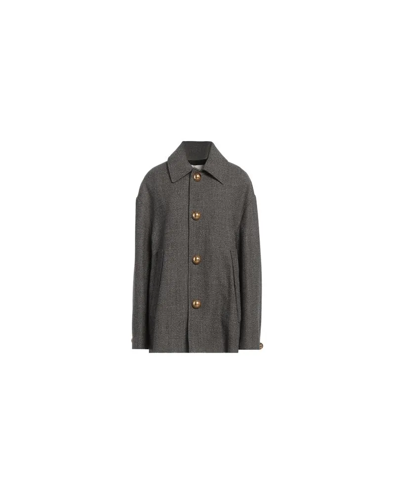 AMI Paris JACKEN & MÄNTEL - Mäntelauf YOOX.COM Dunkelbraun