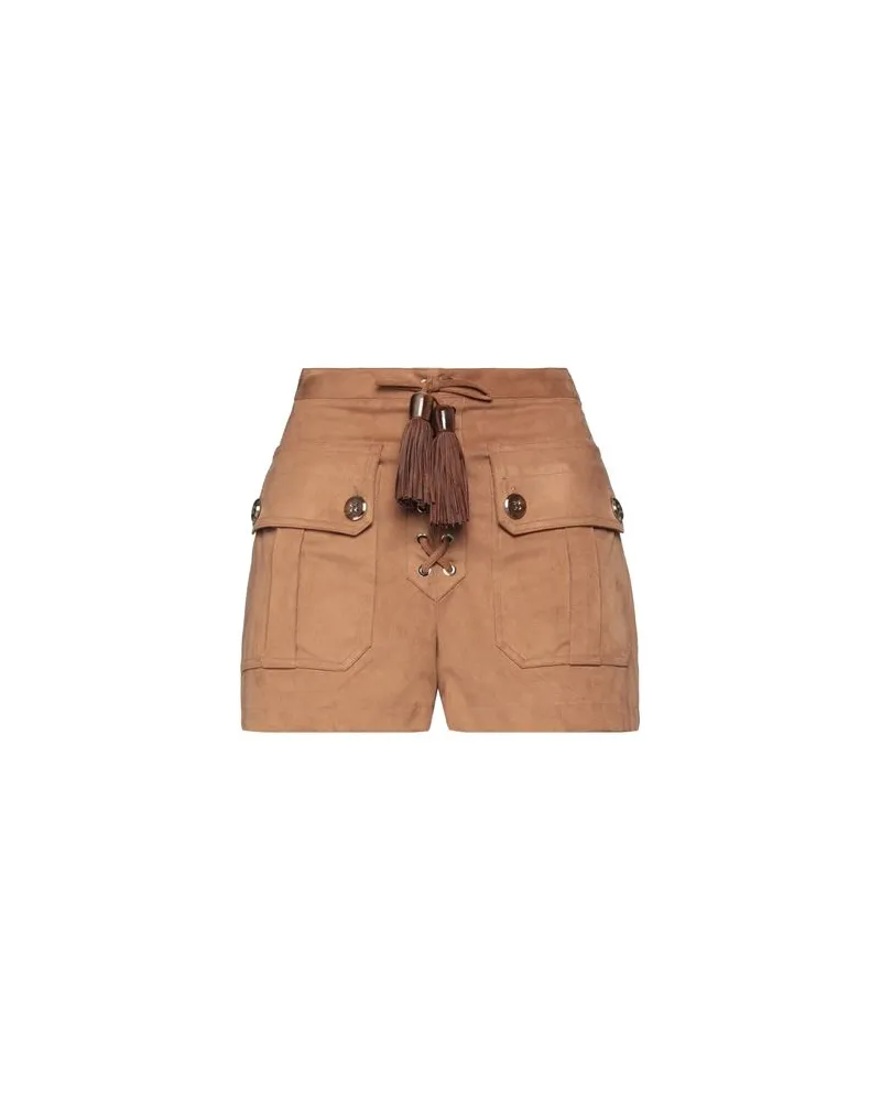 Elisabetta Franchi HOSEN & RÖCKE - Shorts & Bermudashortsauf YOOX.COM Braun