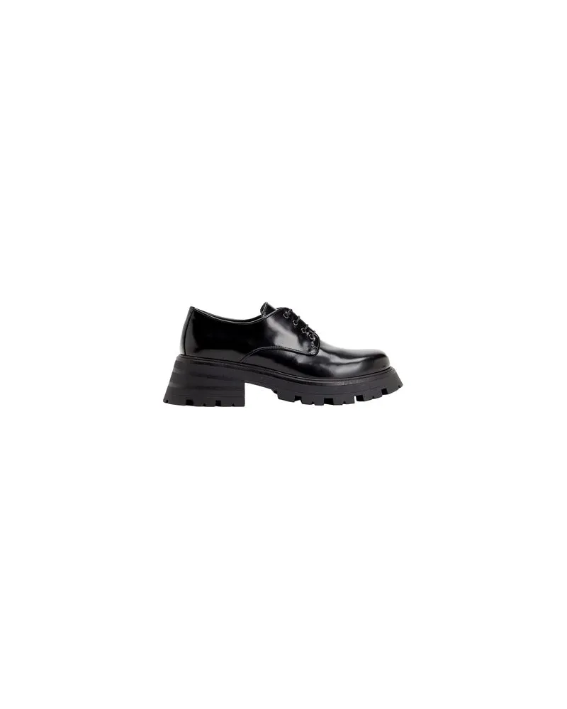 8 by Yoox LEATHER CHUNKY DERBY - SCHUHE - Schnürschuheauf YOOX.COM Schwarz