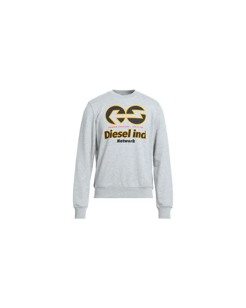 Diesel TOPS - Sweatshirtsauf YOOX.COM Grau