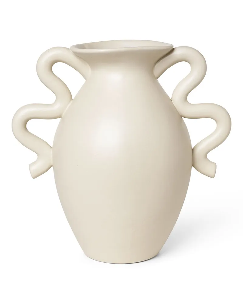 ferm LIVING Vase Elfenbein