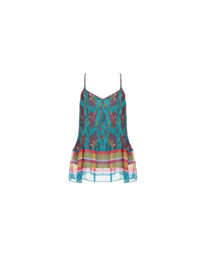 Twin-Set TOPS - Topsauf YOOX.COM Aquamarin